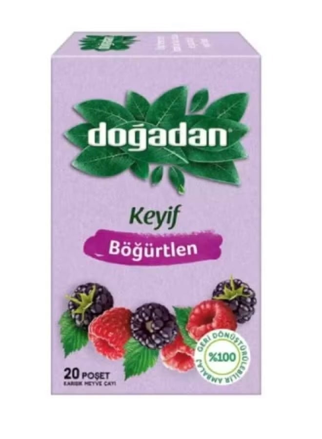 Blackberry herbal tea